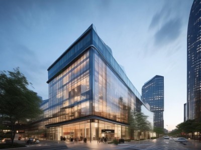 BAZ影城平面设计，现代建筑与商业生态的完美融合