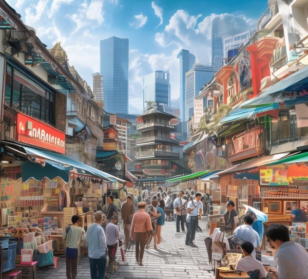 商贸服务业的构成与特征分析