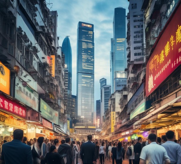 香港作为国际商业中心，商贸服务的机遇与挑战