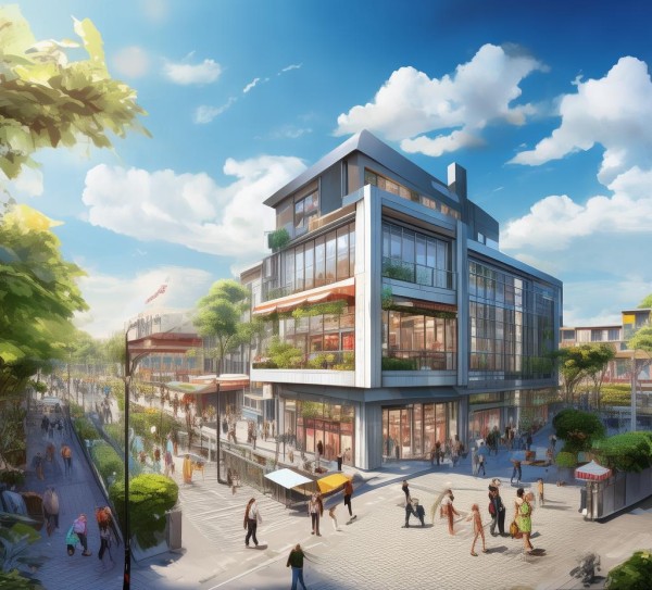 镇商贸中心项目简介