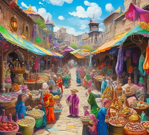 商贸服务漫画，一场视觉盛宴